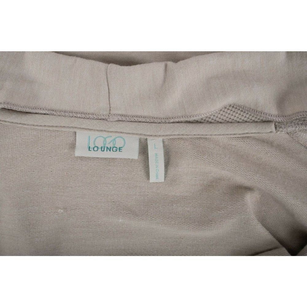 LOGO Lori Gold Stein Womens Cardigan Frency Terry - Picture 6 of 6